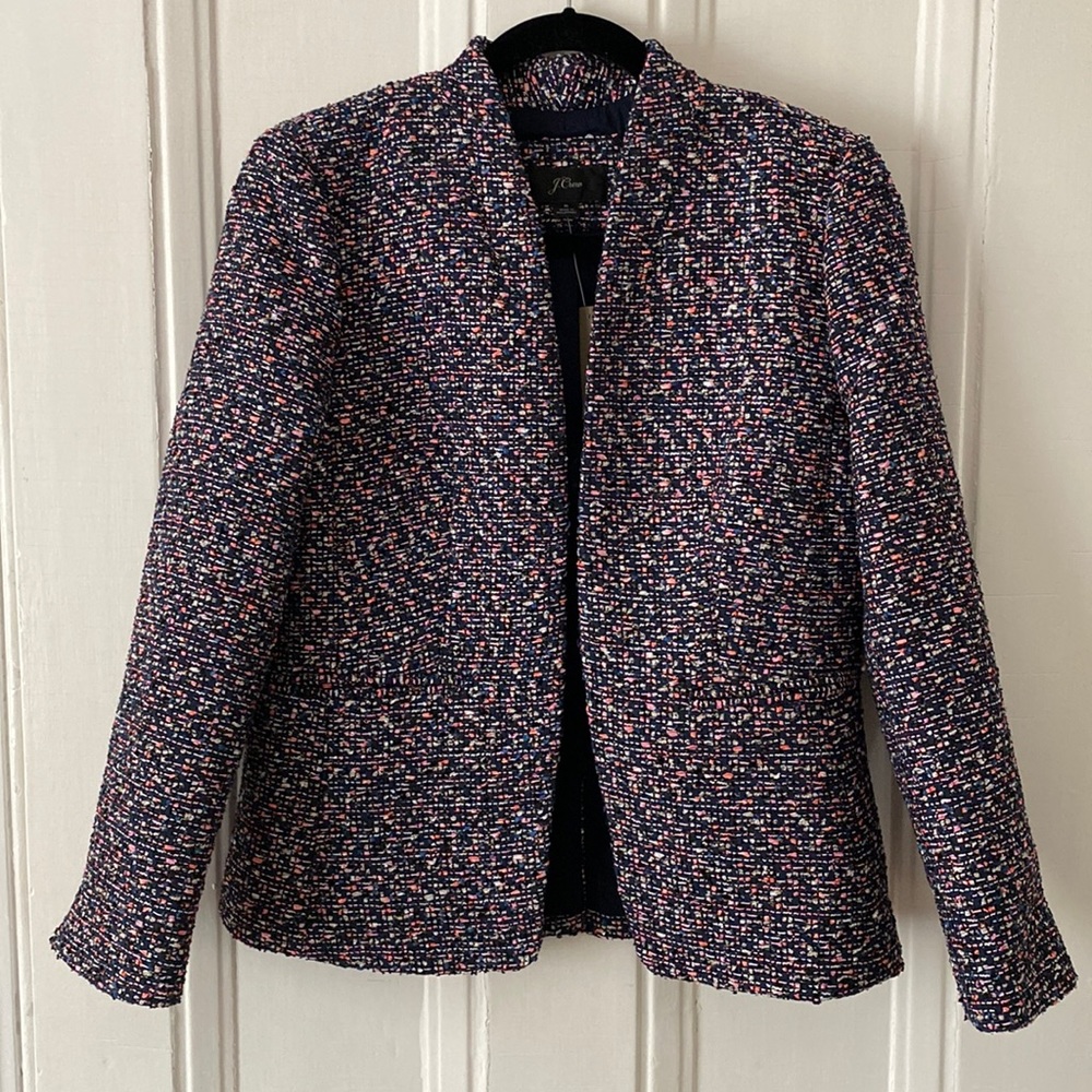 JCrew Tweed Suiting Blazer